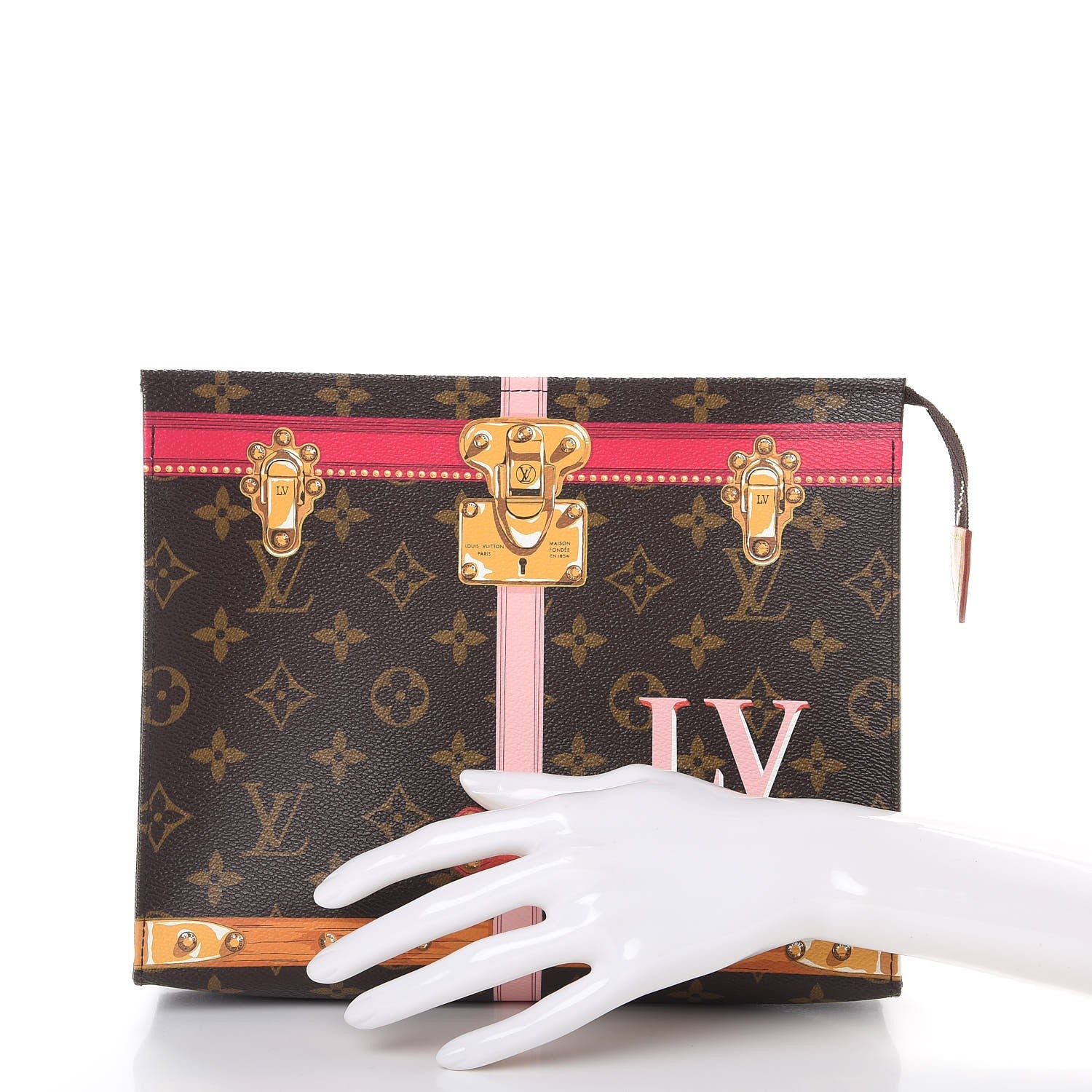 Louis Vuitton Monogram Summer Trunks Toiletry Pouch 26 2 of 7