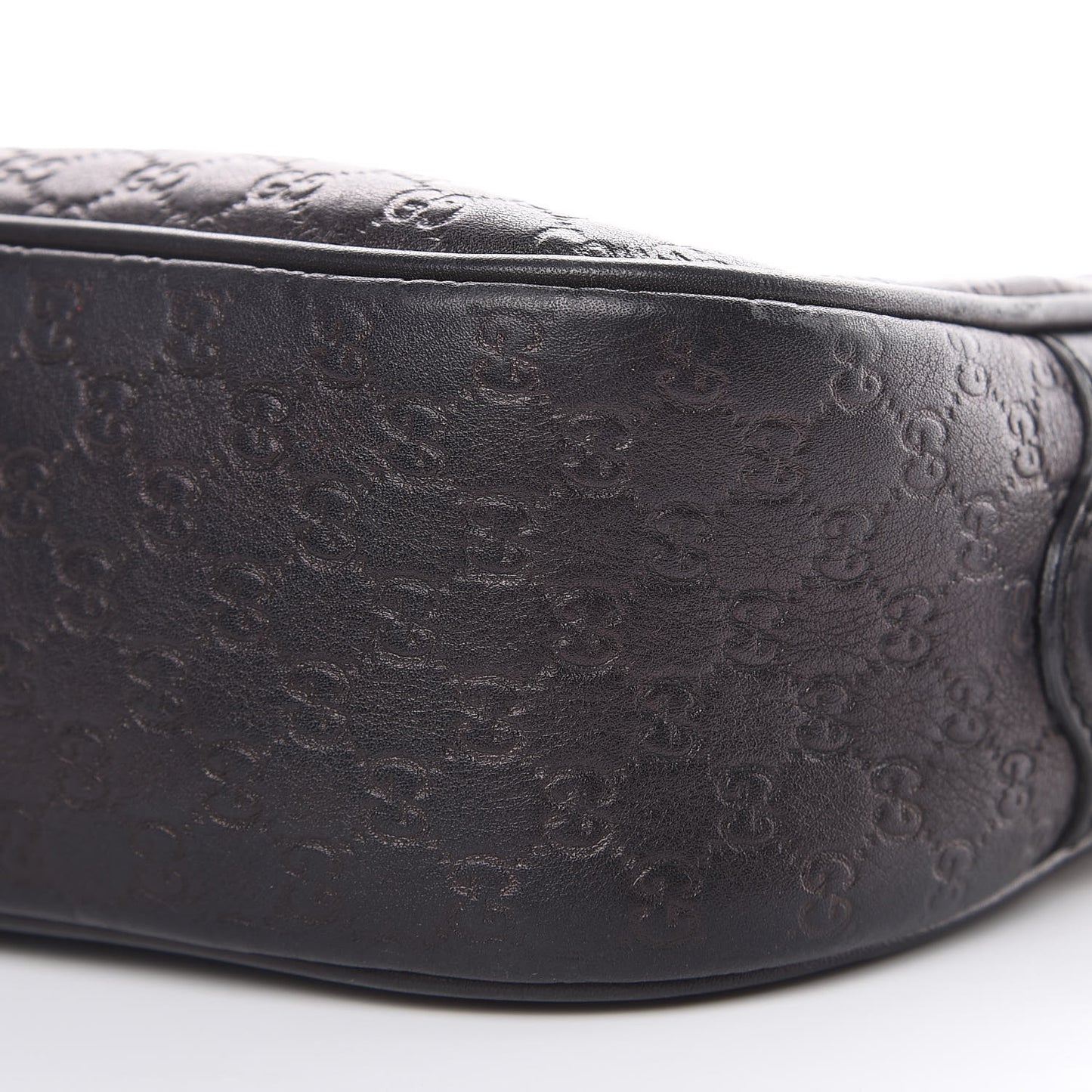 Microguccissima Sunshine Disco Crossbody Bag Black