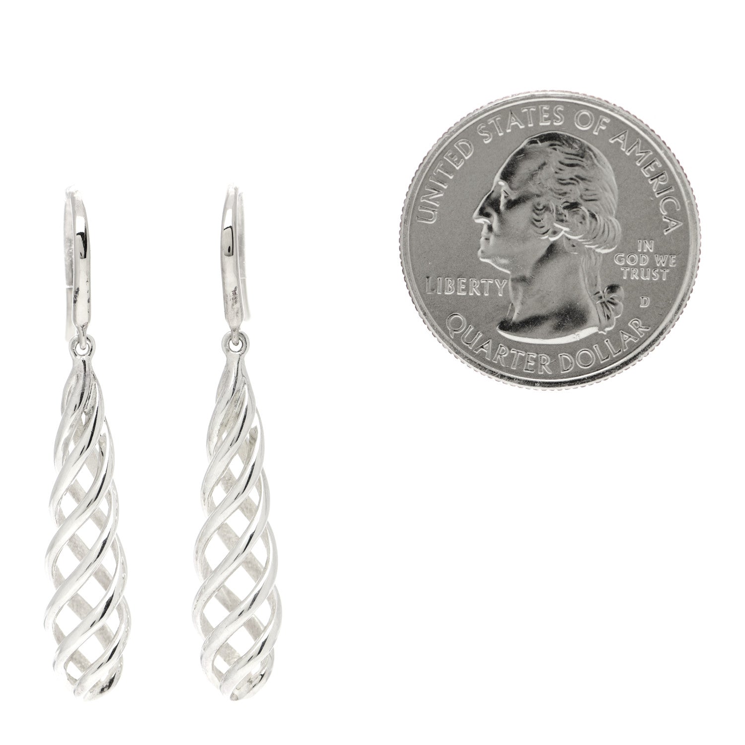 Tiffany Sterling Silver Paloma Picasso Venezia Luce Earrings 2 of 5