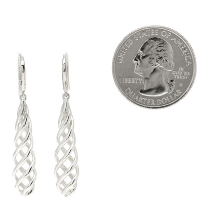 Tiffany Sterling Silver Paloma Picasso Venezia Luce Earrings 2 of 5