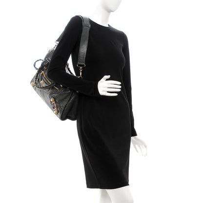 Balenciaga Agneau Giant 21 Gold Hardware City Anthracite 2 of 8
