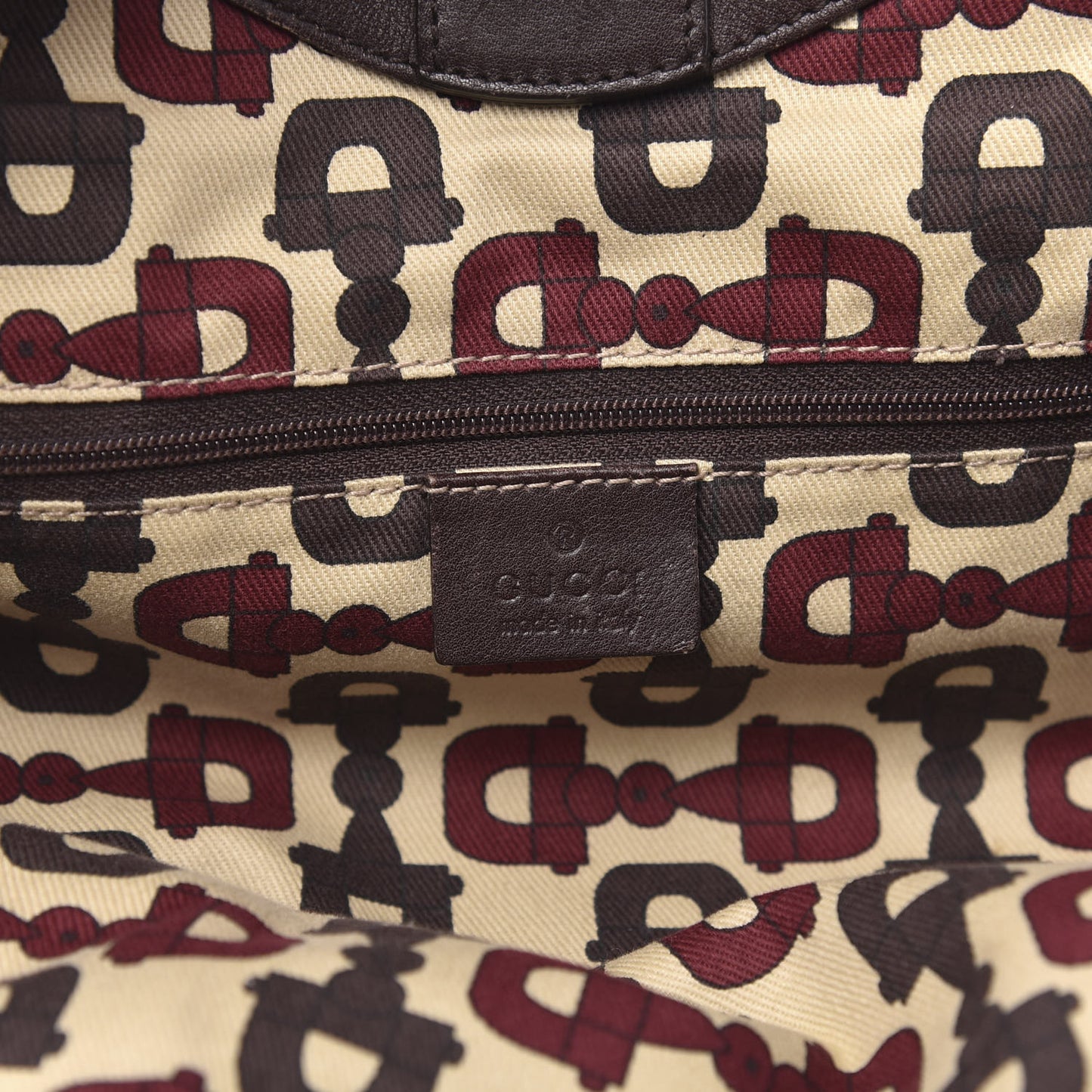 Guccissima Medium Sukey Tote Chocolate