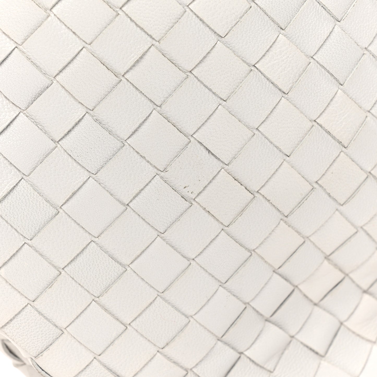 Nappa Intrecciato Small Bulb White