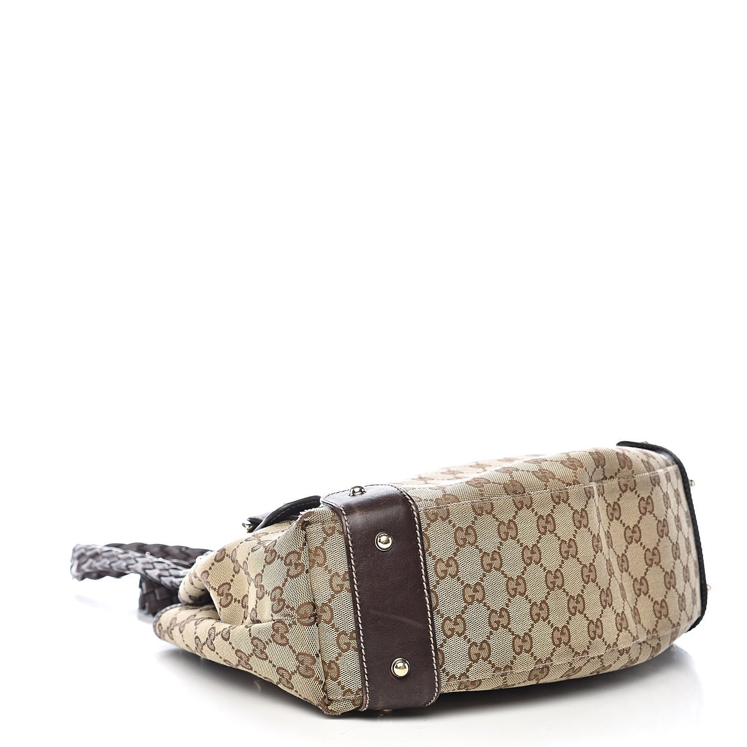 Gucci Monogram Small Pelham Shoulder Bag Dark Brown 4 of 13