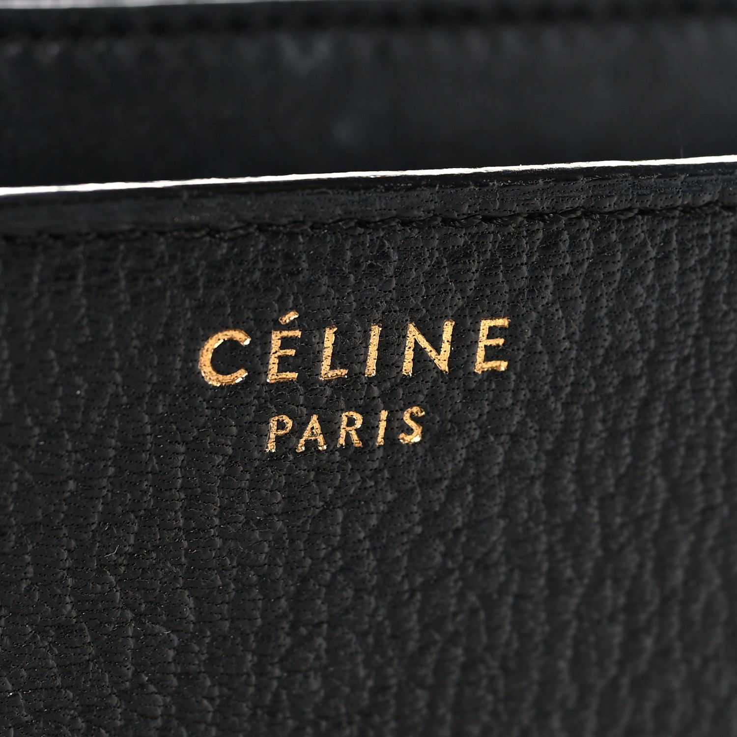 Celine Goatskin Medium Classic Box Flap Bag Black 6 of 15