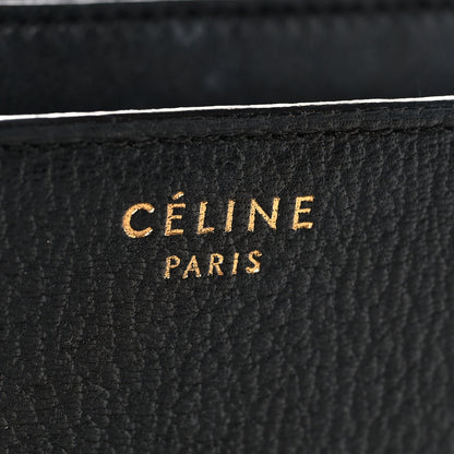 Celine Goatskin Medium Classic Box Flap Bag Black 6 of 15