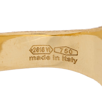 Marco Bicego 18K Yellow Gold Citrine Jaipur Stackable Ring 50 5.25 5 of 5