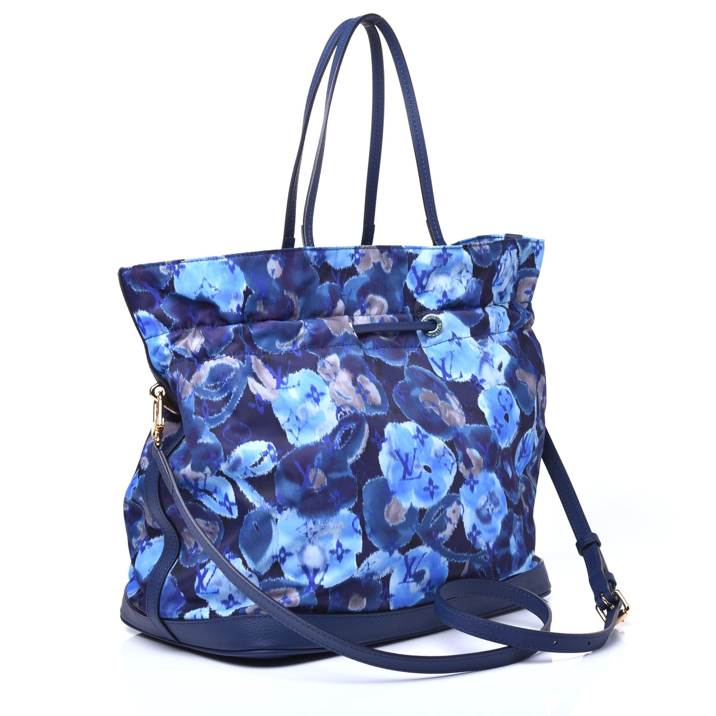 Nylon Monogram Ikat Noefull MM Grand Blue
