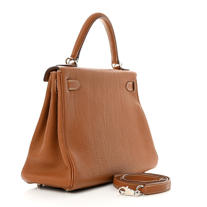 Hermes Togo Kelly Retourne 28 Gold 3 of 15