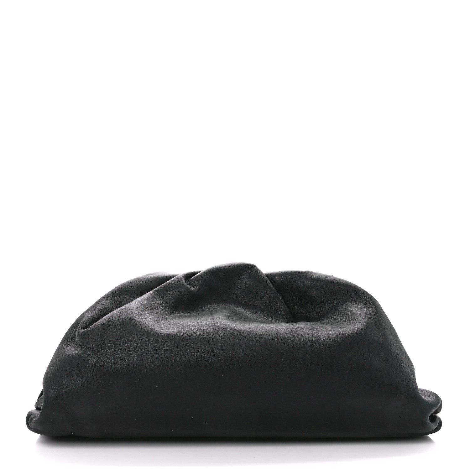 Bottega Veneta Smooth Butter Calf The Pouch Oversized Clutch Black 1 of 11