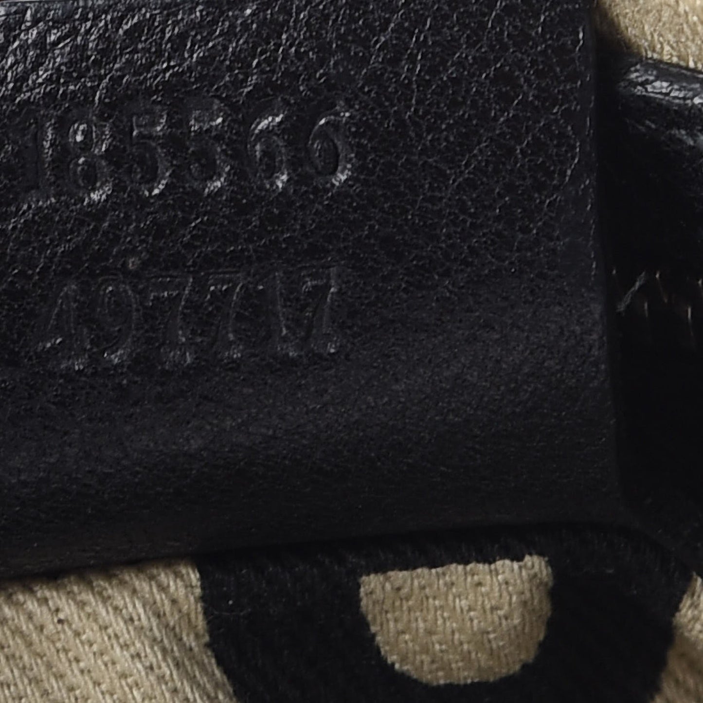 Guccissima Medium Indy Top Handle Hobo Black