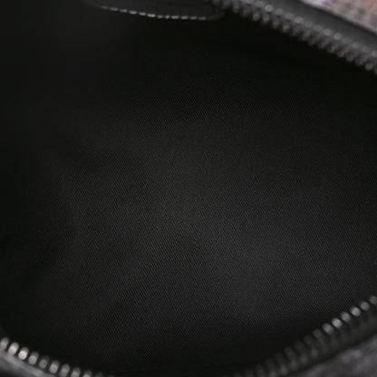 Louis Vuitton LV X YK Monogram Eclipse Keepall Bandouliere 25 Black Silver 5 of 10