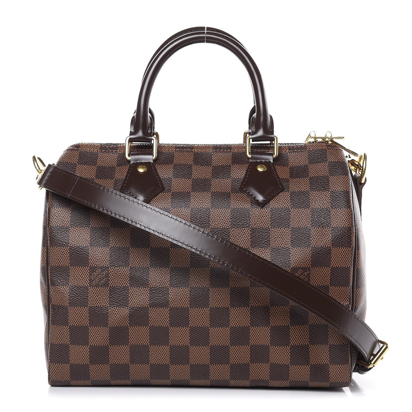 Damier Ebene Speedy Bandouliere 25
