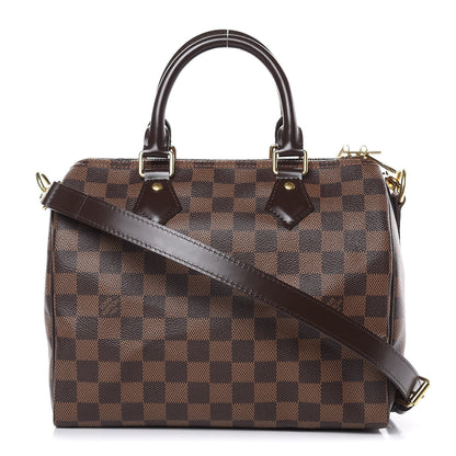Louis Vuitton Damier Ebene Speedy Bandouliere 25 1 of 13