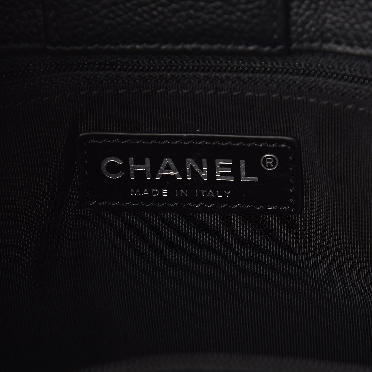 Chanel Calfskin Small Cerf Shopper Tote Black 6 of 9