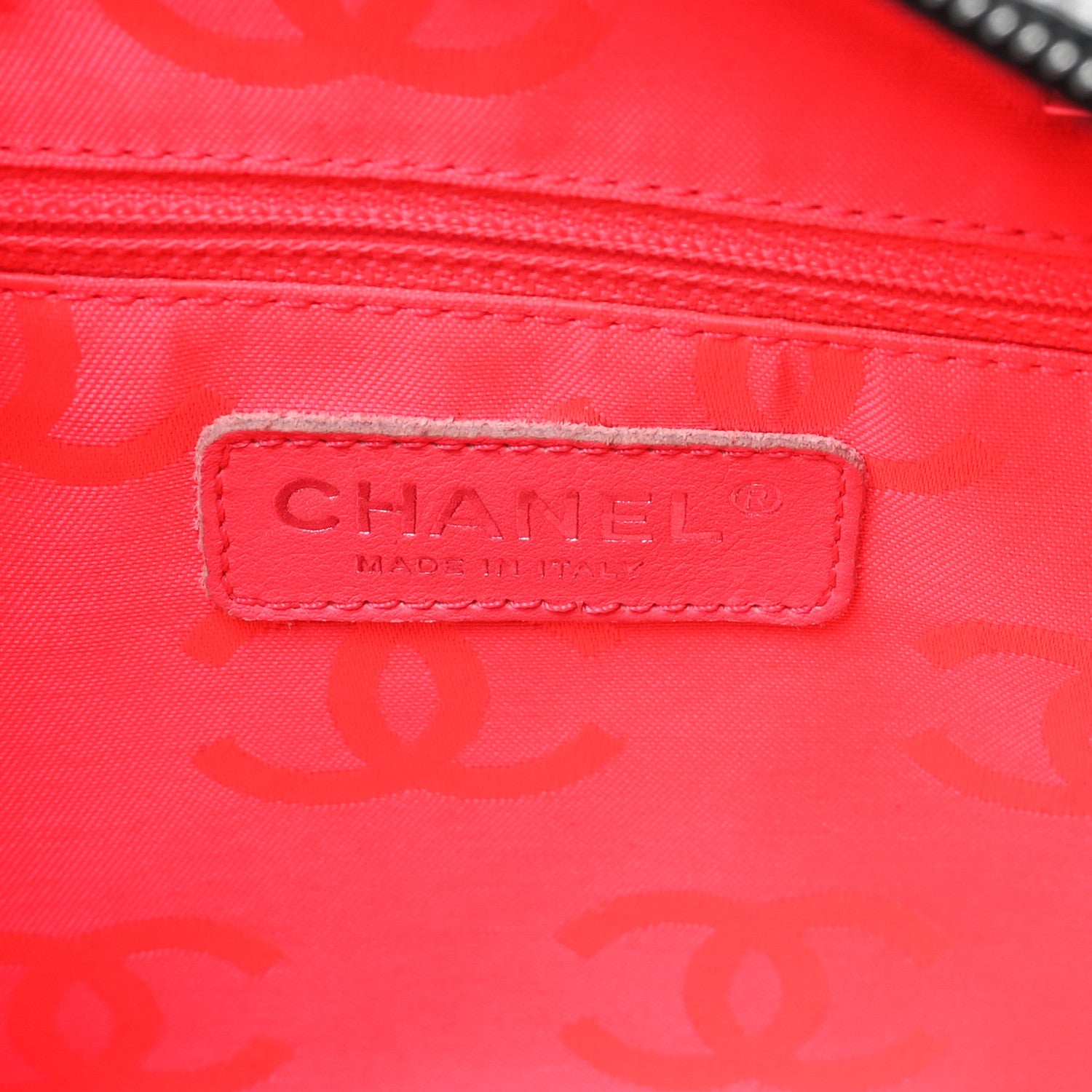 Chanel Calfskin Quilted Small Cambon Multipocket Reporter Black 6 of 10
