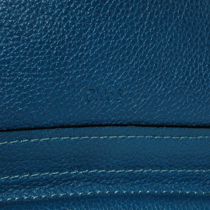 Chloe Calfskin Medium Military Paraty Peacock Blue 11 of 12