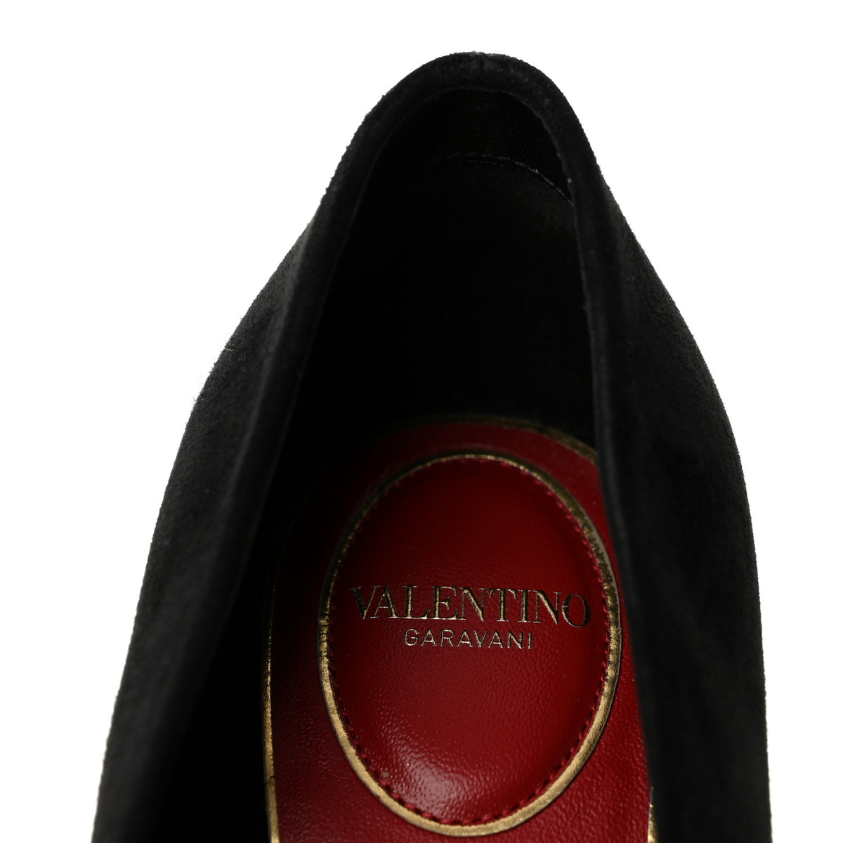 Valentino Garavani Suede Révélé 105mm Pumps 38.5 Black 8 of 13