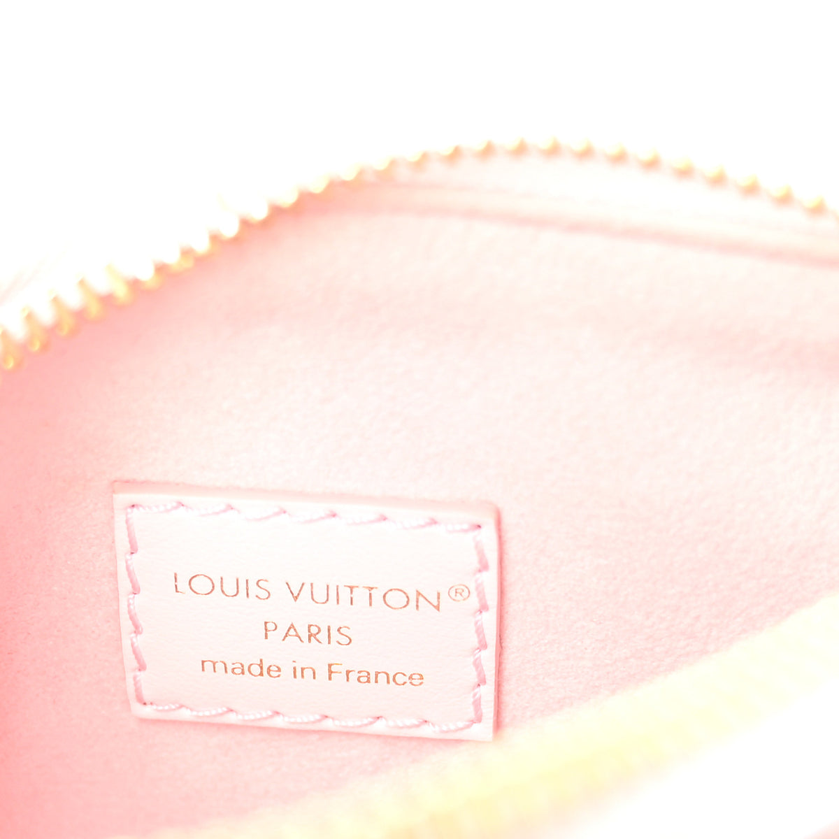 Calfskin Minigram Nano Speedy Light Bliss