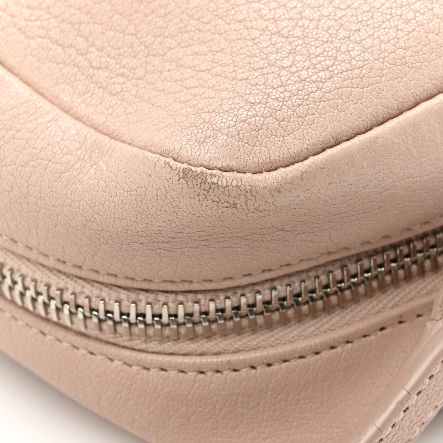 Saint Laurent Lambskin Monogram Small Lou Camera Bag Marble Pink 18 of 20