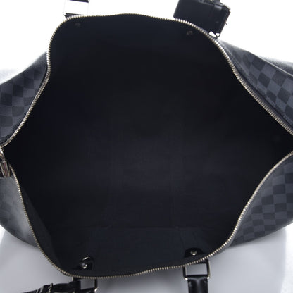 Louis Vuitton Damier Graphite Keepall Bandouliere 55 12 of 15