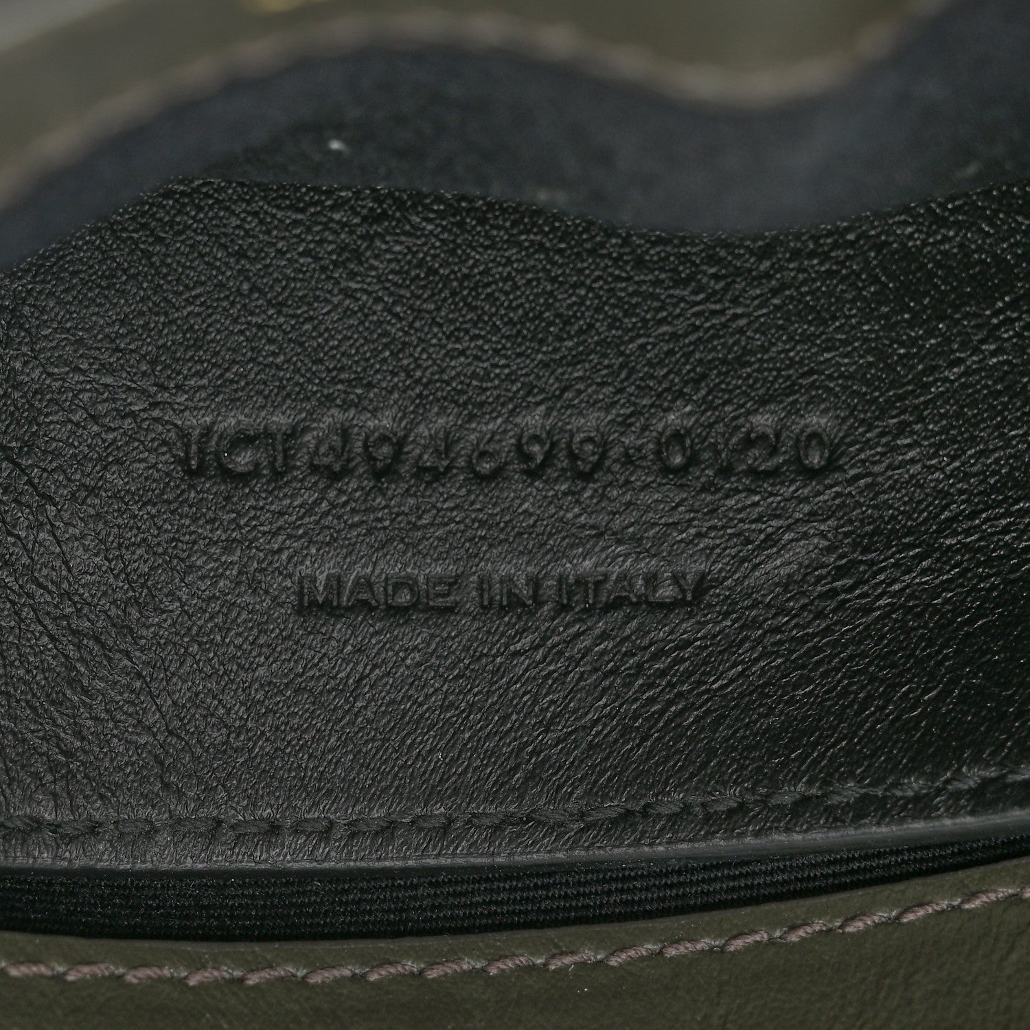 Saint Laurent Calfskin Y Quilted Monogram Small Loulou Chain Satchel Olive 7 of 15