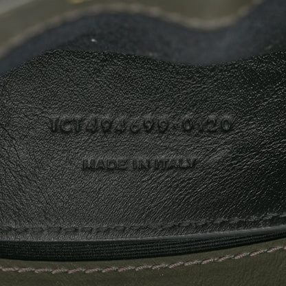 Saint Laurent Calfskin Y Quilted Monogram Small Loulou Chain Satchel Olive 7 of 15