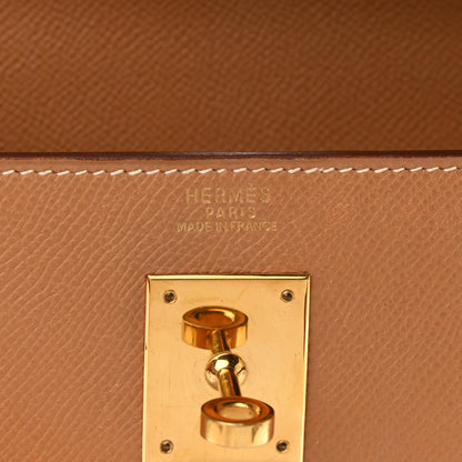 Hermes Courchevel Kelly Sellier 32 Naturelle 5 of 15