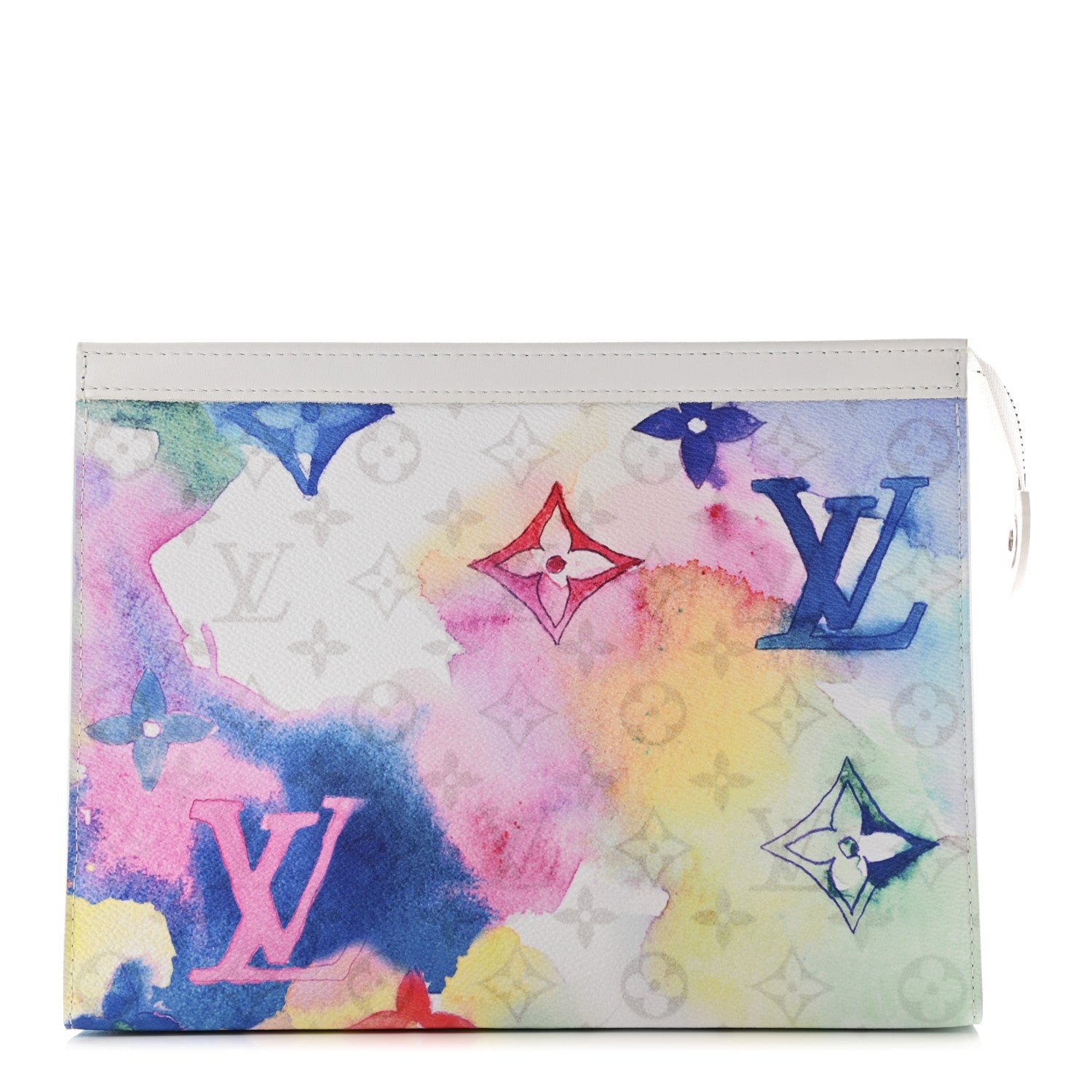 Louis Vuitton Monogram Watercolor Pochette Voyage MM Multicolor 1 of 7