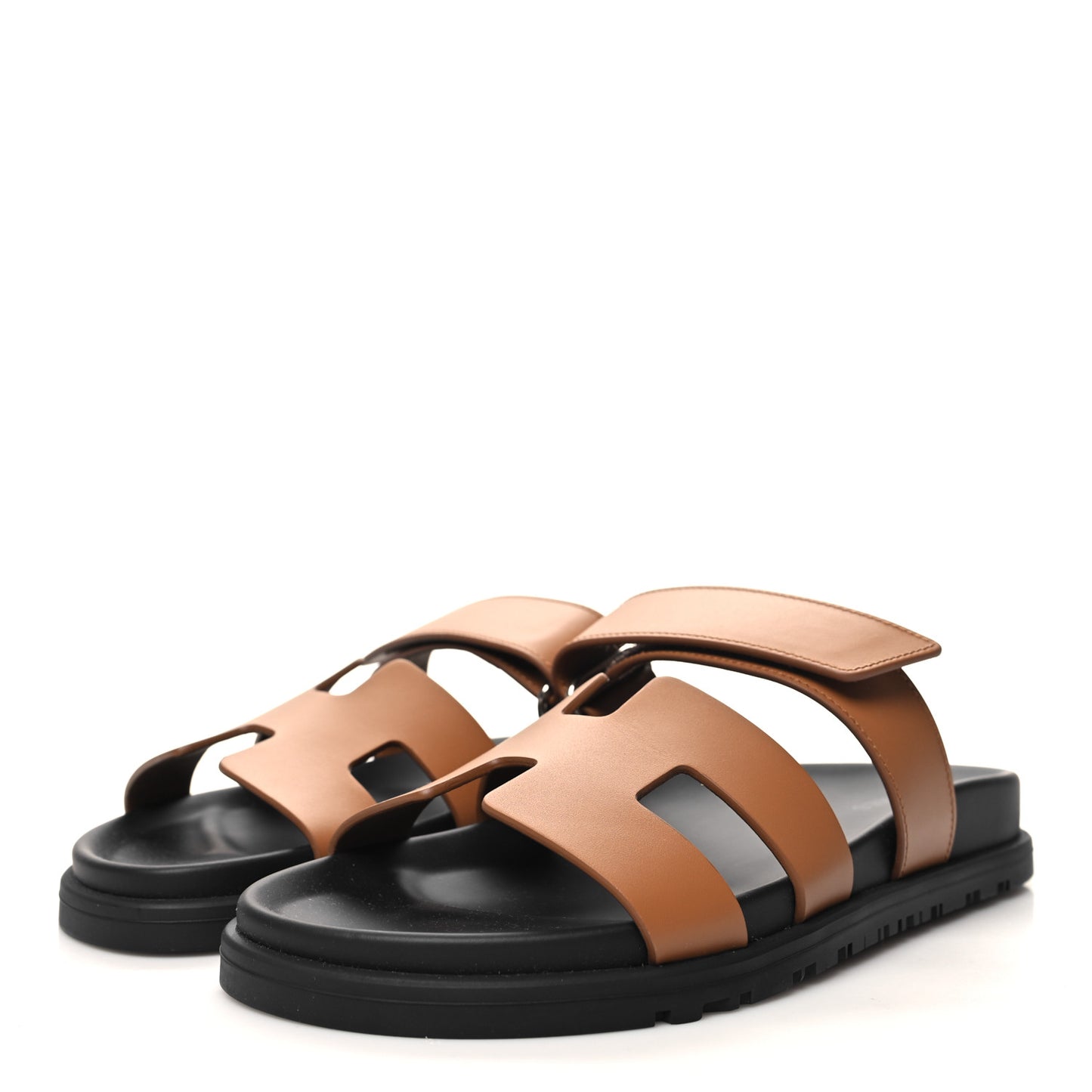 Calfskin Womens Chypre Sandals 37 Naturel