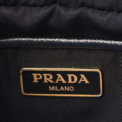 Prada Tessuto Nylon Mini Camera Crossbody Bag Black 6 of 10