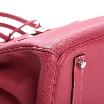 Hermes Epsom Candy Birkin 35 Rose Tyrien Rubis 37 of 41