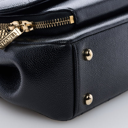 Chanel Caviar Quilted Small Business Affinity Flap Black 8 of 9