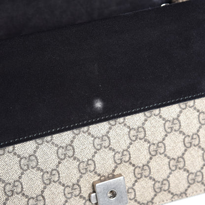 Gucci GG Supreme Monogram Small Dionysus Shoulder Bag Black 10 of 10