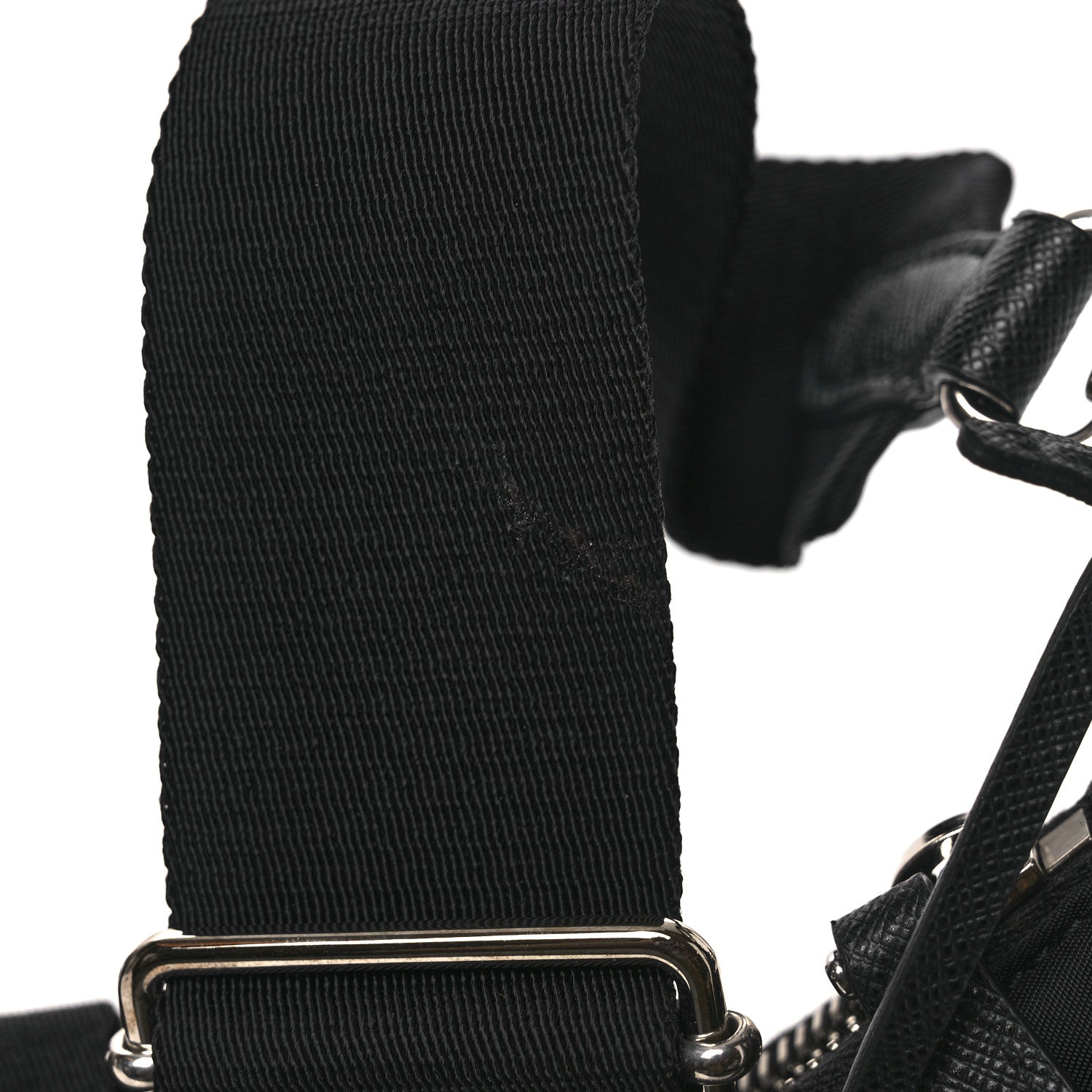 Prada Nylon Re-Edition 2005 Shoulder Bag Black 12 of 15