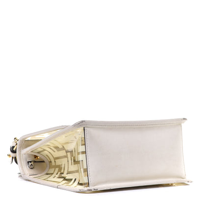 Fendi TPU FF Vitello Century F is Fendi Small Kan I Shoulder Bag White 4 of 23