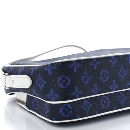 Louis Vuitton Monogram Everyday LV Discovery Messenger Blue 10 of 11