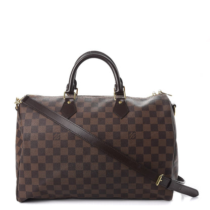 Louis Vuitton Damier Ebene Speedy Bandouliere 35 1 of 10