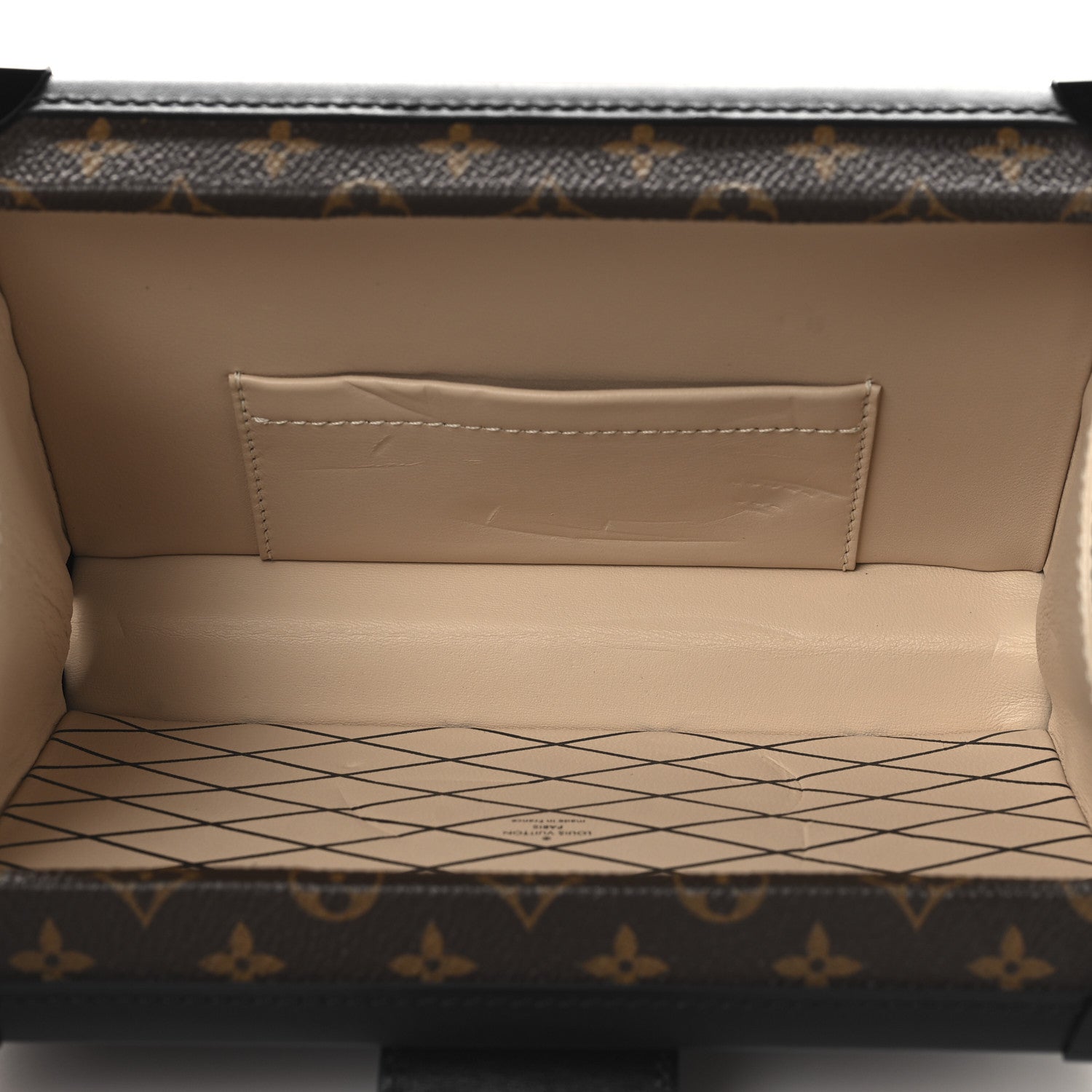 Louis Vuitton Monogram Petite Malle Black 3 of 7