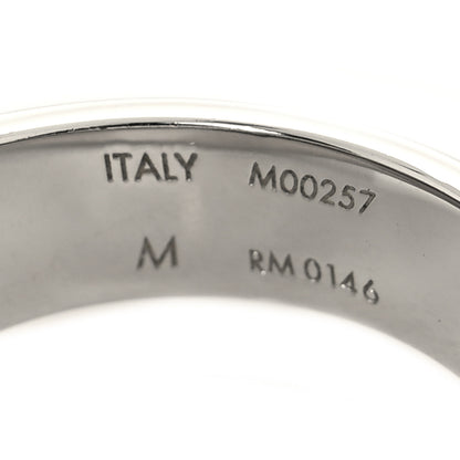 Louis Vuitton Metal 1854 Signet Ring M 58/8.25 Silver 6 of 6
