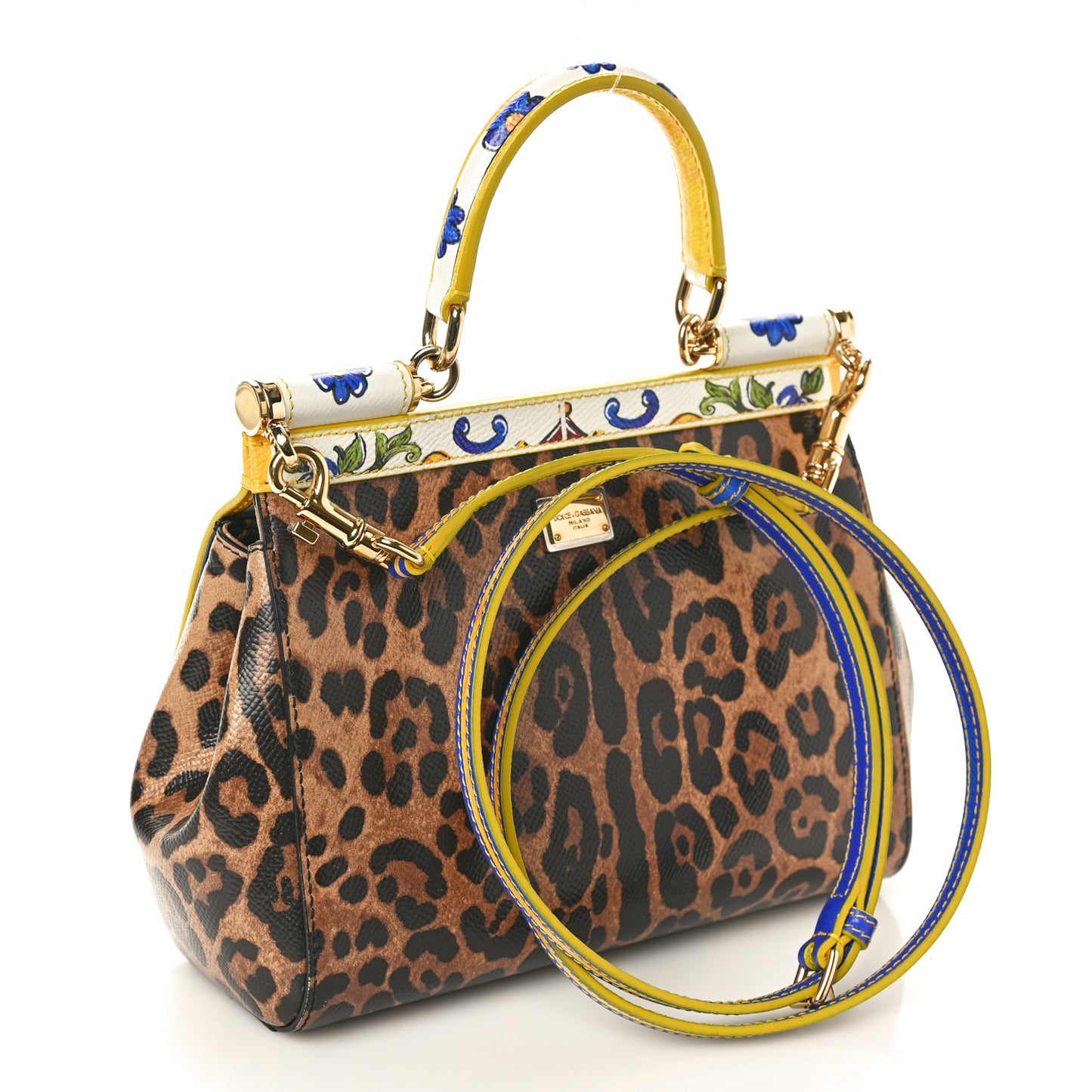 Dauphine Majolica Printed Small Miss Sicily Satchel Multicolor