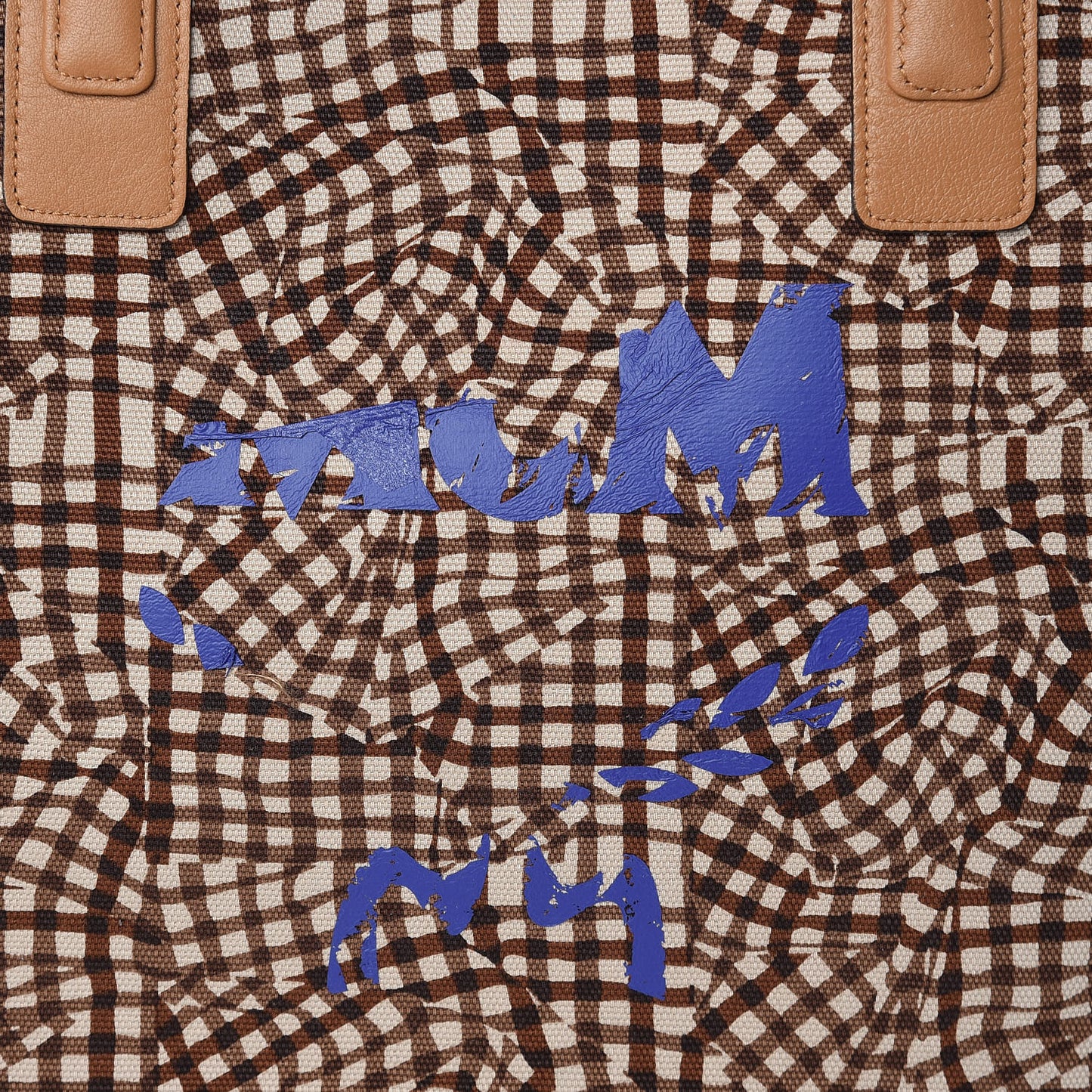 Visetos Large Liz Reversible Shopper Tote Cognac