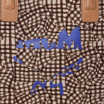 MCM Visetos Large Liz Reversible Shopper Tote Cognac 11 of 17