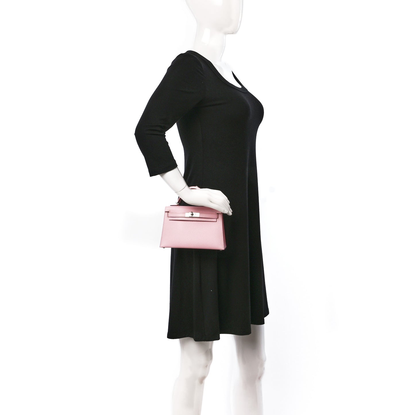 Chevre Mysore Mini Kelly Sellier 20 Rose Sakura