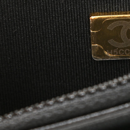 Chanel Lambskin Quilted Trendy CC Wallet On Chain WOC Black 8 of 12