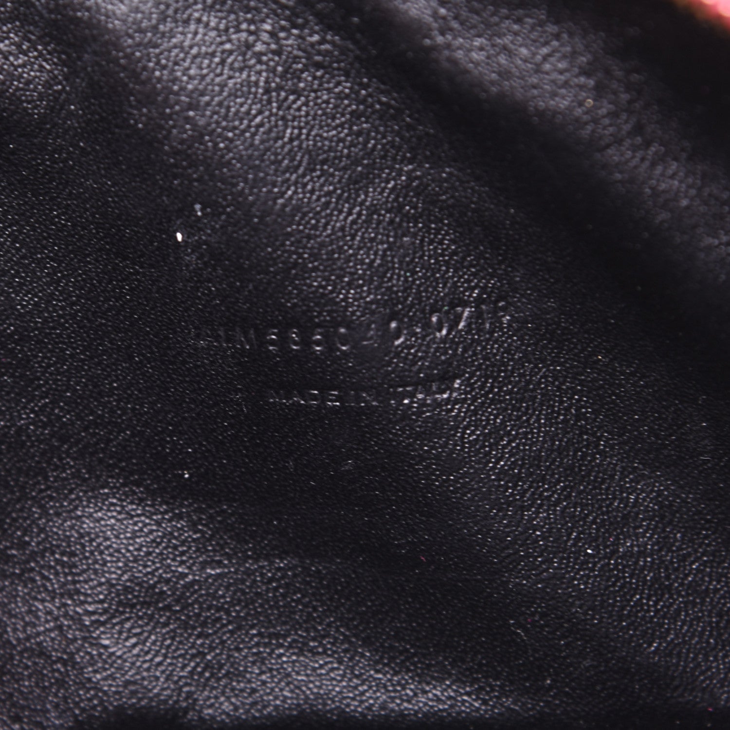 Saint Laurent Grain De Poudre Matelasse Monogram Mini Lou Camera Bag Fuchsia 9 of 12