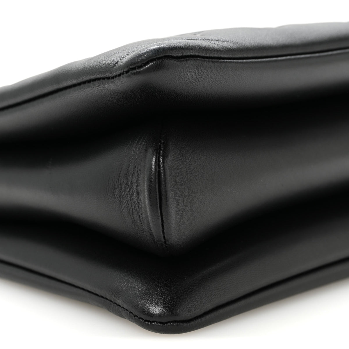 Lambskin Embossed Monogram Coussin PM Black