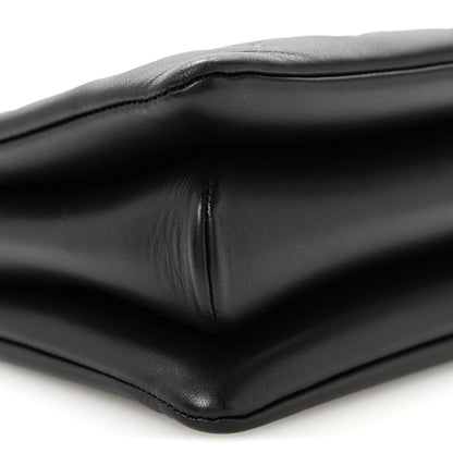 Louis Vuitton Lambskin Embossed Monogram Coussin PM Black 7 of 9