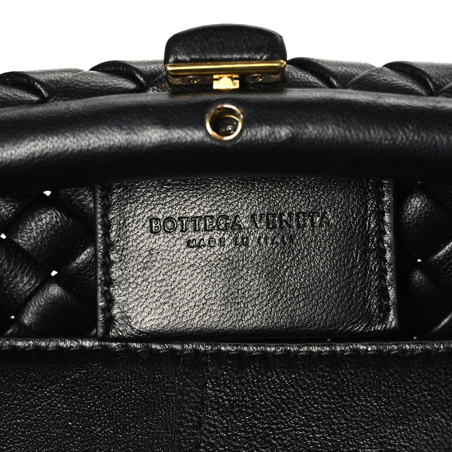 Bottega Veneta Nappa Intrecciato Medium Padded The Handle Tote Black 7 of 9