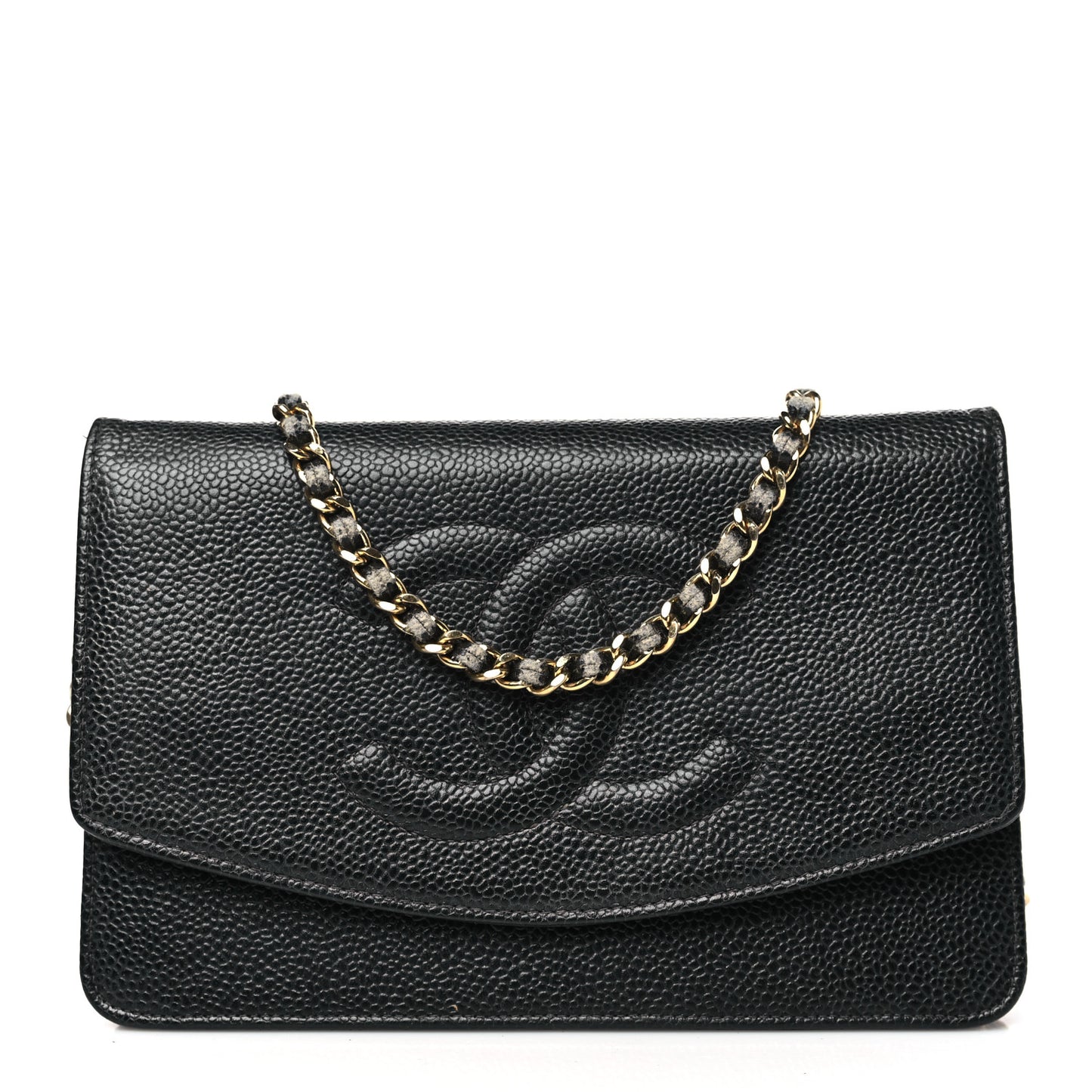 Caviar Timeless CC Wallet on Chain WOC Black